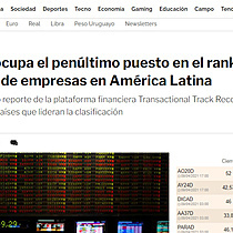 La Argentina ocupa el penltimo puesto en el ranking de megafusiones de empresas en Amrica Latina
